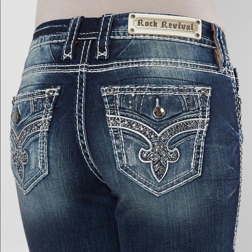 Rock Revival Telma Easy Skinny Stretch Jeans - Picture 4 of 11